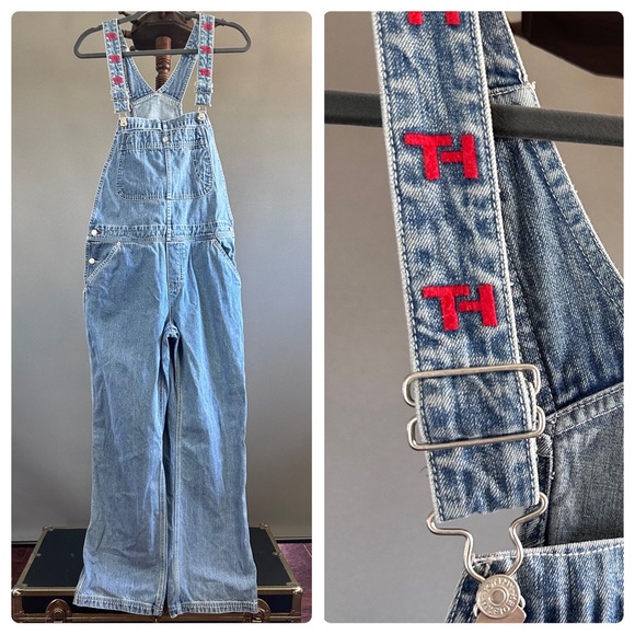 Tommy Hilfiger Denim - Women's Y2k Tommy Hilfiger Rare Denim Overalls Sz M